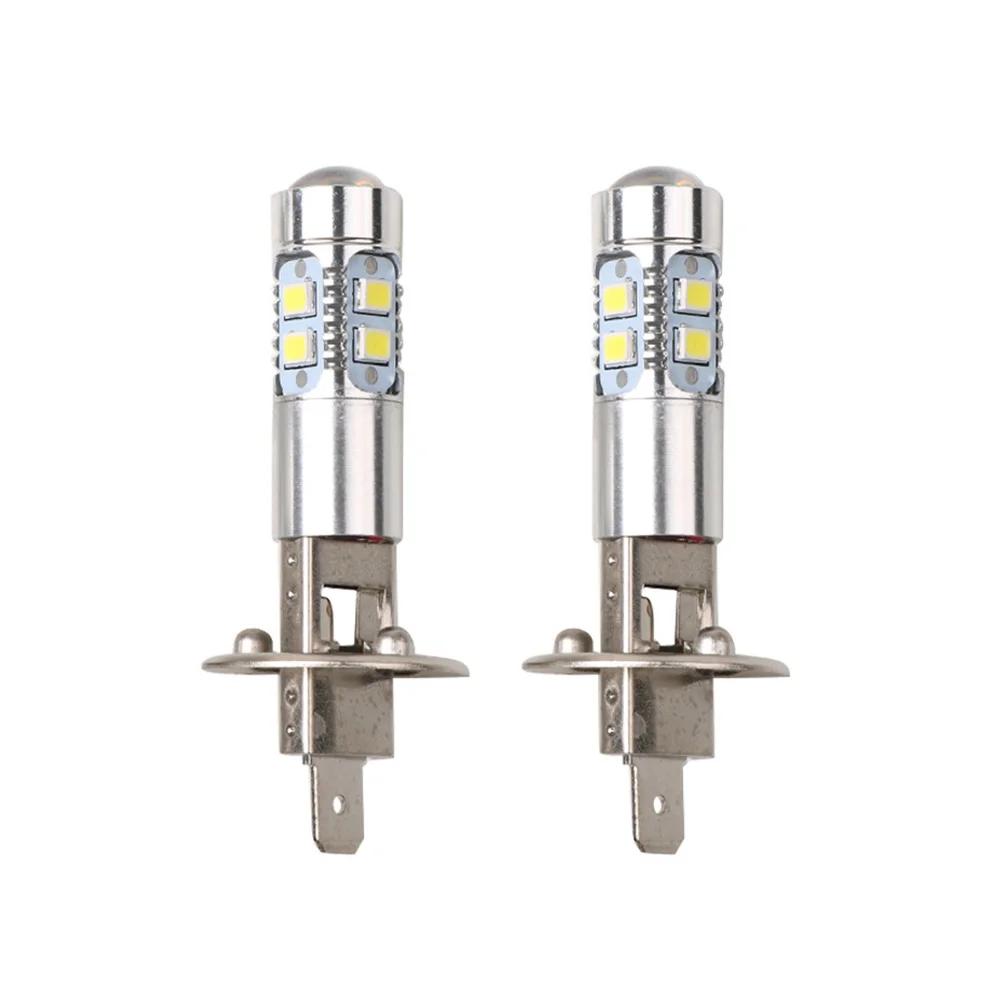 

1 пара светодиодных ламп H1 H3 для фар 100 Вт, дальний и ближний свет, противотуманные фары 6000 К, белый свет для фар легковых автомобилей, грузовиков, внедорожников