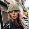 Sun protection Cat Ears Brimless Hat Water Washed Sun Hats Cute Beanie Hat