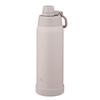 Zojirushi Borraccia Lavabile in Lavastoviglie Coperchio Senza Cuciture Solo 3 Parti da Lavare Manico Isolato Bottiglia Fresca Grigio Nebbia 1.0L [Idratazione Rapida] SD-KA100-HM