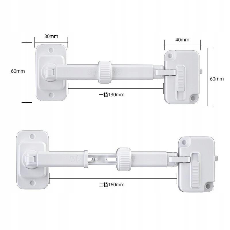 Tilting Windows Security Abs Adjustment Children Windows Lock For Washing Machine