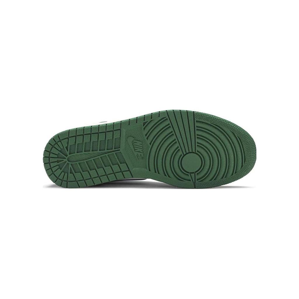 Air Jordan 1 Retro High OG TD Lucky Green Baby-Sneakers Schwarz Weiß FD1413-031