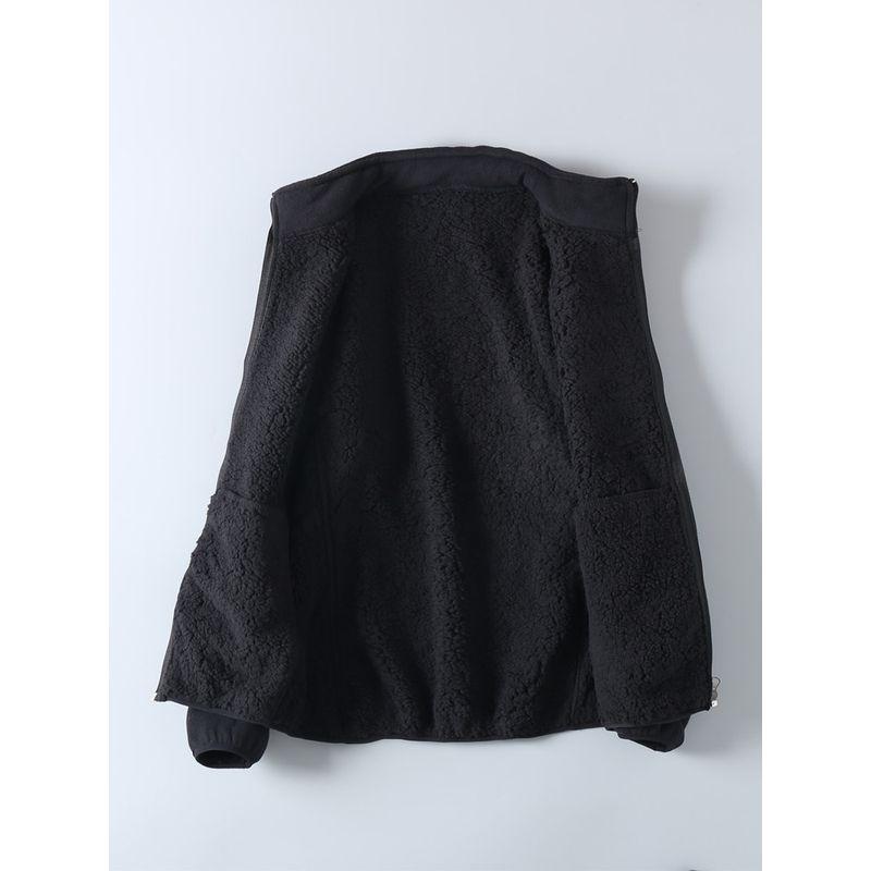 Export Single Order Autumn and Winter Men's and Women's Double-Layer Composite Fleece-Lined Thickened Lamb Wool Warm Stand-Collar Fleece Jacket