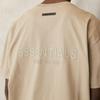 Fear of God Essentials Short Sleeve Logo Tee Unisex Tops Moss FOG-SS21-584