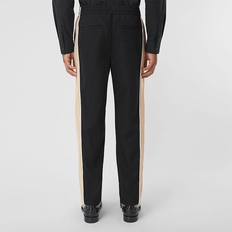 Burberry Knitted Sweatpants Men's Black 80480731