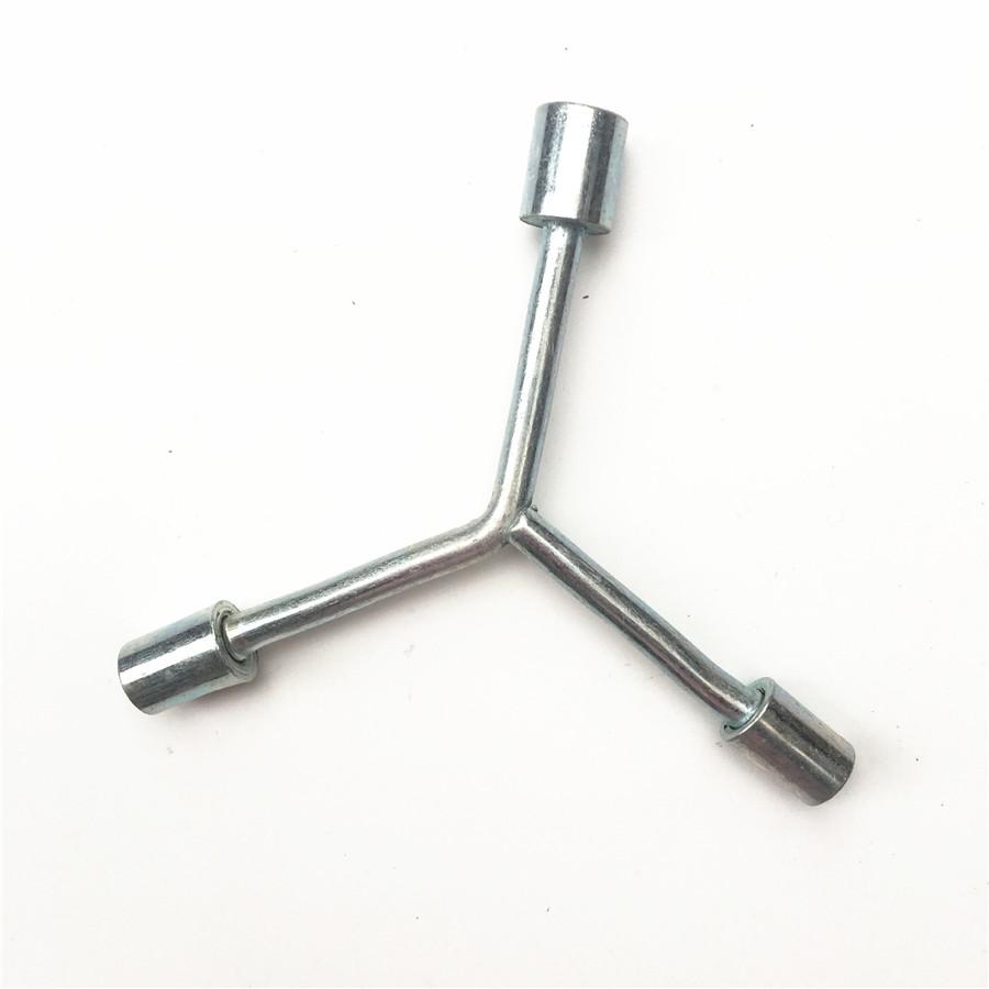 12x Motorcycle Scooter Spark Plug Spanner Wrench Socket Tool Kit Universal