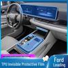22-25 Ford Territory Innenraum Schutz- und Dekorations-Aufkleber-Set für Navigation und Schaltkonsole