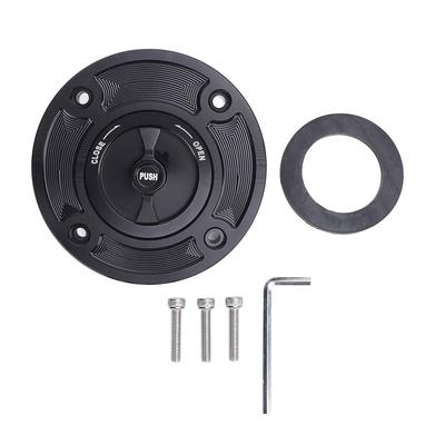 Motorrad Tankdeckel CNC Aluminiumlegierung Motorrad Öl Gastank Abdeckung Ersatz für TL1000S