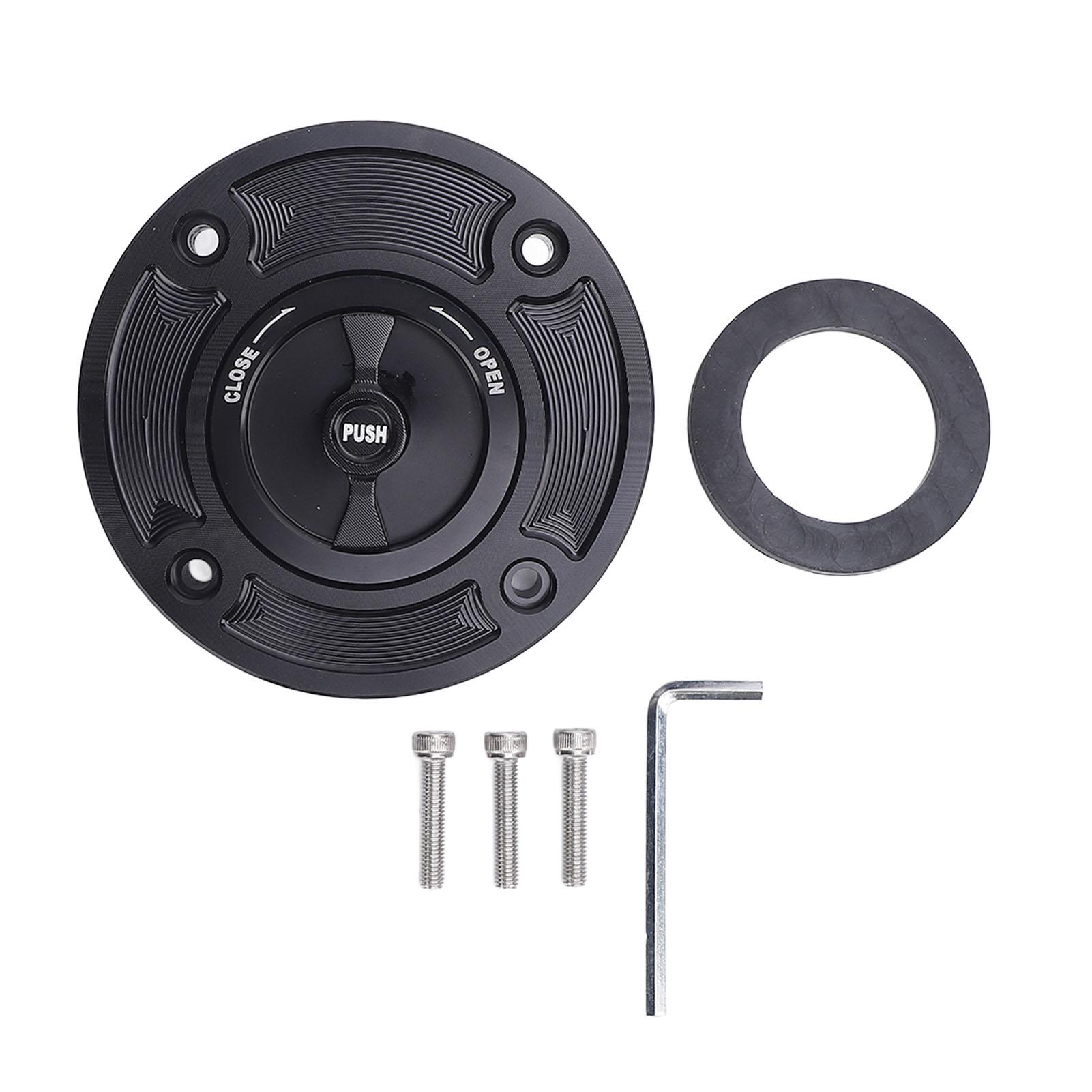 

Motorcycle Fuel Tank Cap CNC Aluminium Alloy Motorbike Oil Gas Tank Cover Replacement for TL1000S