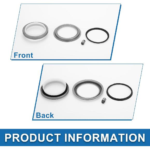 Front Timing Cover Gasket with Crankshaft Oil Seal Kit No.3914385/3935959 Main Seal for Dodge 12V 4BT 6BT 5.9L 1989-1993