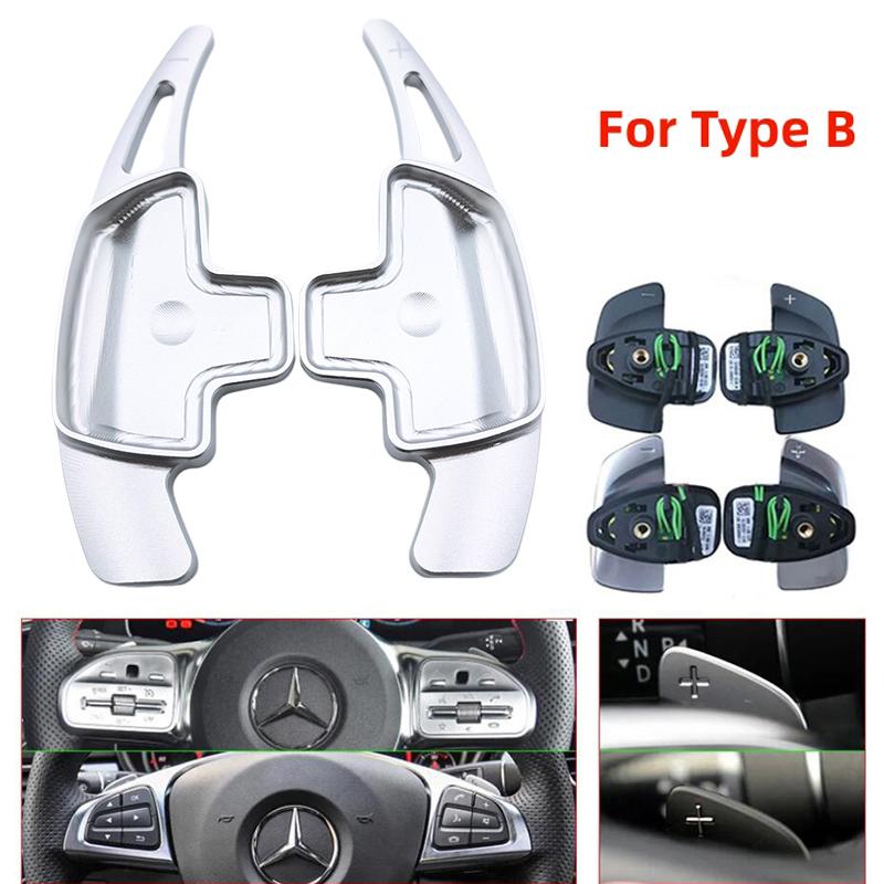 for Mercedes-Benz A Class W177 Sedan V177 B C E Class W205 W246 W213 GLA Car Steering Wheel Paddle Shifter Gear Shift Extension