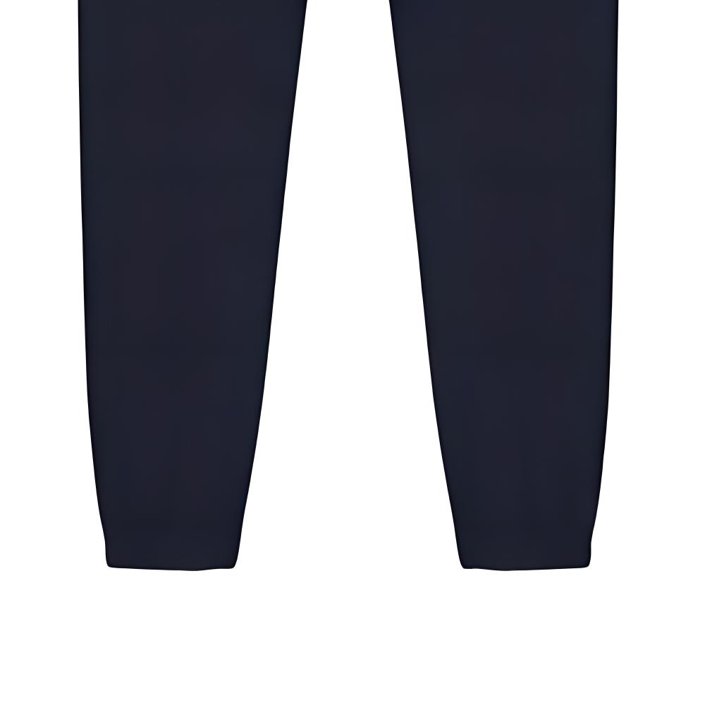 Emporio Armani EA7 SS25 Solid Color Logo Letter Elastic Waist Tapered Jogger Pants Men Bottoms Navy-Blue 7M000233-AF13512-UB1002