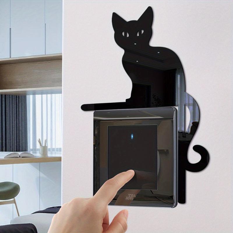 1PC Decorative Festival Light Switch Decal Acrylic Material Art Mural for Home Decor