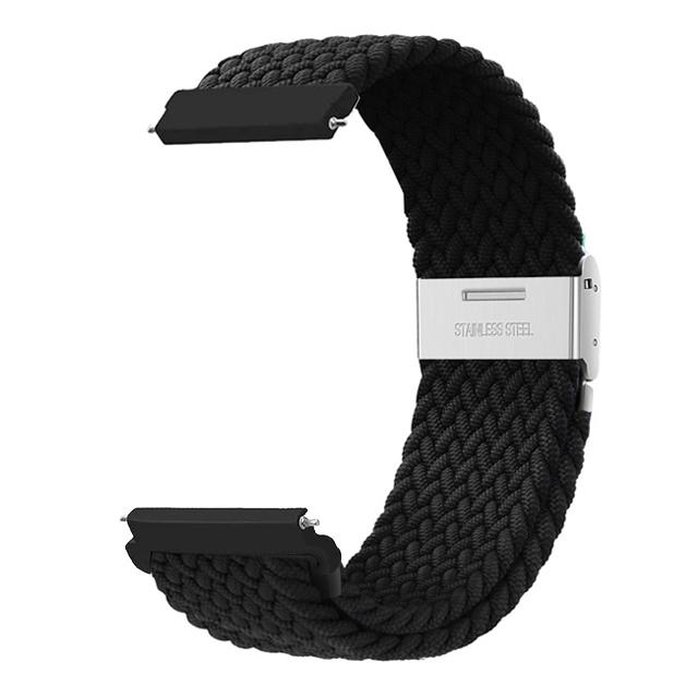 20mm 22mm Band for Samsung Galaxy Watch 7/4/6 Classic/5 Pro/Gear S3 44mm 40mm Nylon Braided Bracelet Correa Galaxy Watch 6 Strap