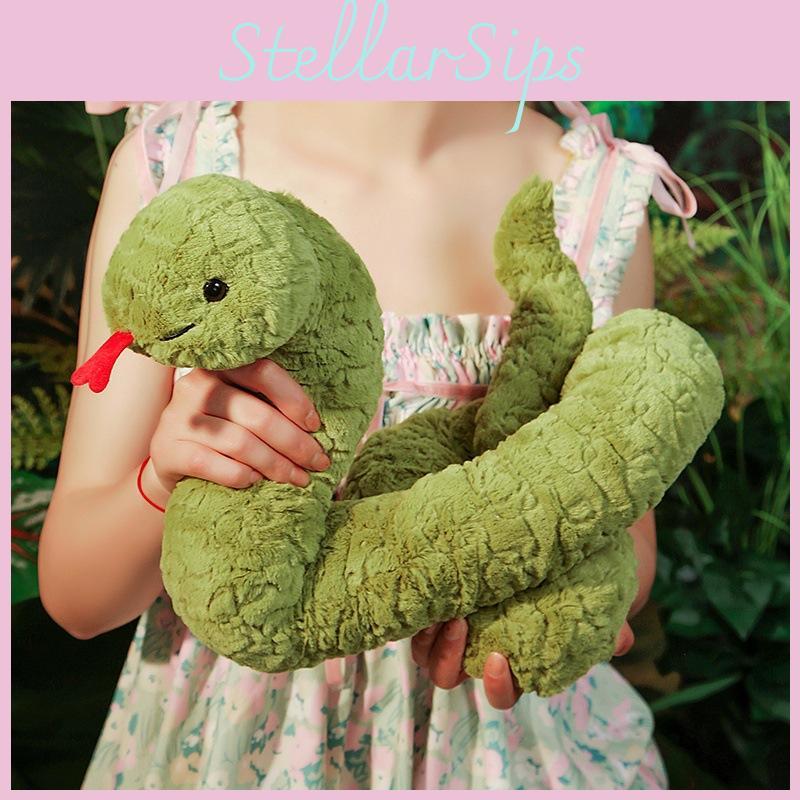 Steve Doll Snake Pillow Cushion Animal Plush Stuffed Toys Home Gift Decoration