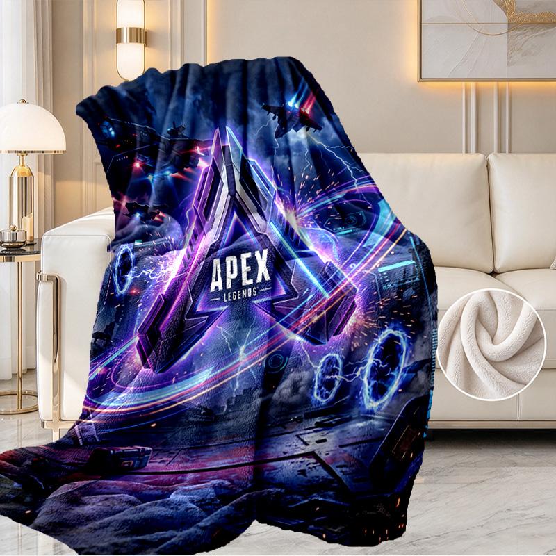 Apex Legends Print Blanket - Soft & Comfortable, for Bedroom, Travel, Sofa, Home Decoration - Birthday Christmas Gift for Friend
