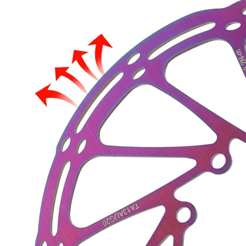 Cycling Spacers Brake Disc Pad Bikes Disc Brake Bikes Rotor with Bolts