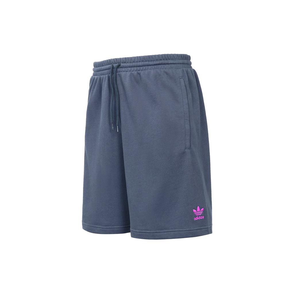 Adidas Originals Trefoil Kevin Lyons Cartoon Print Casual Straight Shorts Men Bottoms Navy HC7115