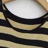 Women's Spring 2025 Striped Slim Fit Knit Dress