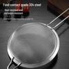 304 Stainless Steel Fine Mesh Strainer Spoon