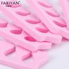 50pcs/Pack Pink Nail Art Toes Separators Fingers Foots Sponge Soft Gel UV Tools