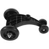 ERINGOGO Kids Wiggle Car Replacement Wheels - Triangle Repair Part for DIY, 24.00X15.50X10.00CM, Black