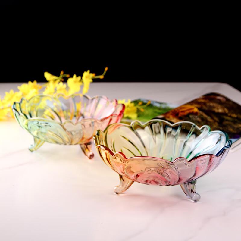 Flavinmci Kreativní skleněná ovocná mísa z křišťálového skla