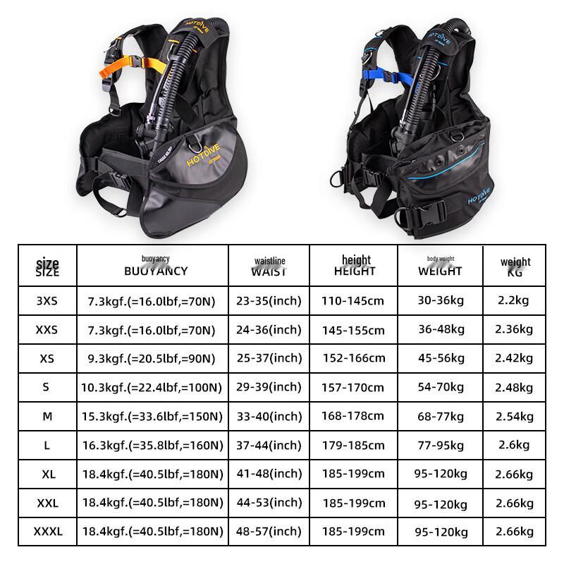 Longchan Scuba Diving Backplate BCD
