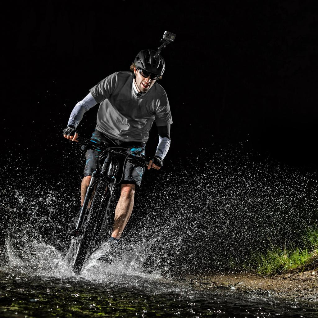 Helmet Mounting Kit for GoPro DJI Insta360 SJCam Eken Action Camera