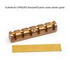 6 String Guitar Nut Height Adjustable Brass Roller Nut 6 String Electric Guitar Nut Guitar Replacement Accessories