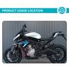 For CFMOTO 675NK Oil Cooler Inlet Pipe Outlet  Pipe Waterpipe NK675 CF675 CF650-11 Motorcycle Accessories Original Part