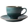 Ceramic Coffee Cup And Plate Set Creative Gradient Sets Japanese Home Use Personality Gilded Gold Milk Cup Dish