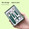 Nail Clipper Set: Home Use Clipper, Anti-Splatter Clippers, Angled Scissors, Foot Care Tools