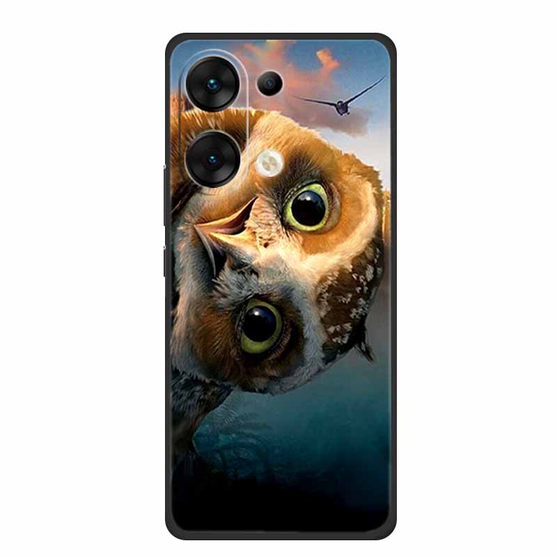 For Xiaomi Poco M6 Pro 4G Case 6.67" Animals TPU Soft Silicone Back Cover Phone Cases for POCOM6 Pro 4G Protector Wolf Cool Para