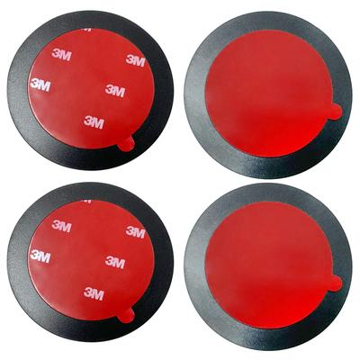 Gusset Wave Suction Cups, Auxiliary Plates, Set of 4, For Dashboards, Car Suction Cups,