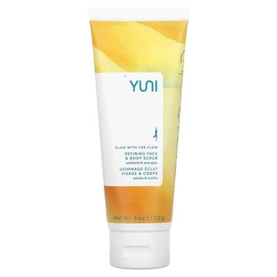 Glow With The Flow, Refining Face and Body Scrub, 4 Oz (113 G)