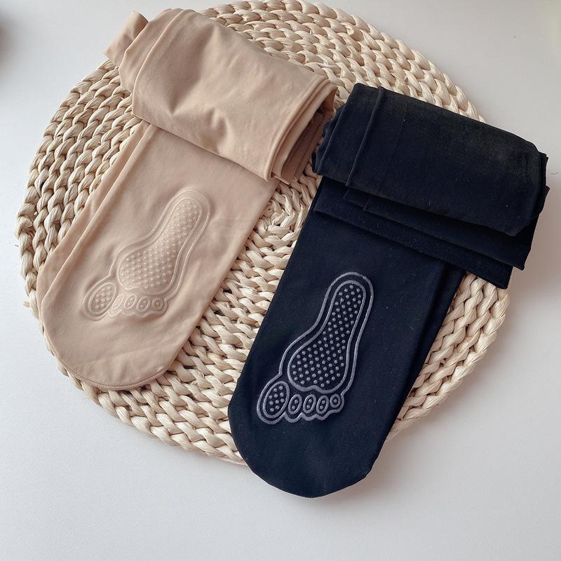 Spring and Autumn Thin Silk Stockings for Women, Anti-snag, Durable, with Silicone Anti-slip Bottom, Non-slip, Non-sagging Pantyhose