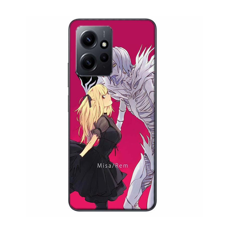 Anime Death note Amane Misa Phone Case For Redmi Note 14 15 Pro 5G 13 12 Pro Plus 11 11T 11E 11S 10 Pro 10S 9 9S Cover Cell Clea