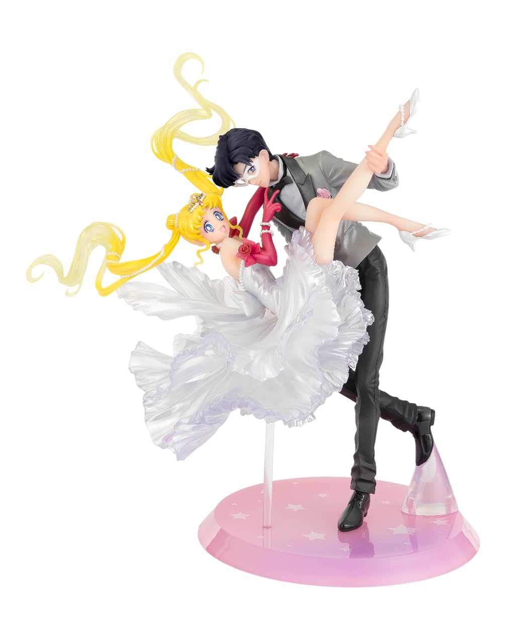 

TAMASHII NATIONS Сейлор Мун Усаги Маска Черного Рыцаря Светящаяся FiguartsZERO Chouette Фигурка и [Лунная Версия] Коллекционное