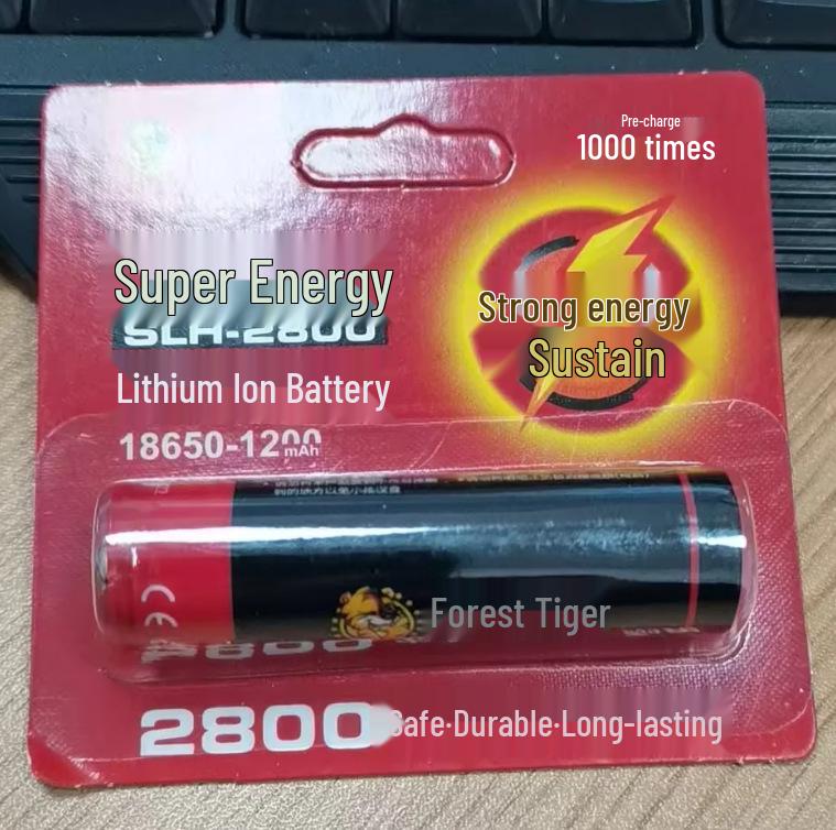 

Forest Tiger Аккумулятор литиевый перезаряжаемый высокой мощности (18650/26650) для фонариков