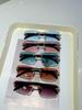 Rimless Rectangle Sunglasses  New in Vintage Gradient Ocean Lenses Shades Trendy Brand Designer Fashion Sun Glasses