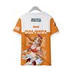 11 barev ONE PIECE Anime Dámské Pánské Trička Kreslený Potisk O-Výstřih Oversized Krátký Rukáv Módní Pánské Oblečení Streetwear
