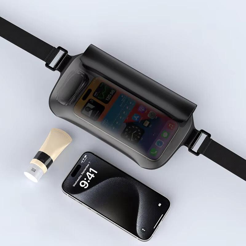 

Waterproof swimming bag for skiing, drifting, diving, shoulder bag, waist bag, underwater phone bag, beach swimming protection