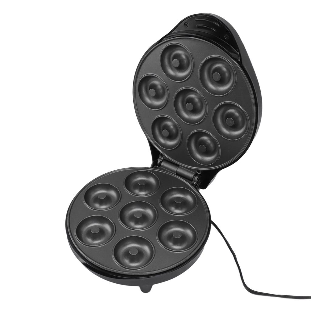 Stroj na výrobu koblih Vyrobí 7 koblih Vysoký výkon Mini stroj na koblihy na snídani Svačiny Dezerty