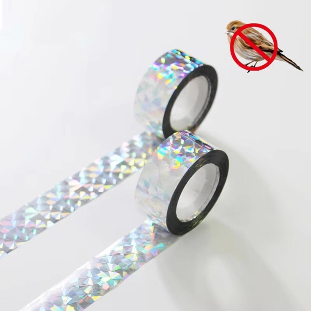 Abschreckendes Vogelabwehr-Laserwarnband, doppelseitiges reflektierendes Vogelabwehrband, neues Vogelabwehrband