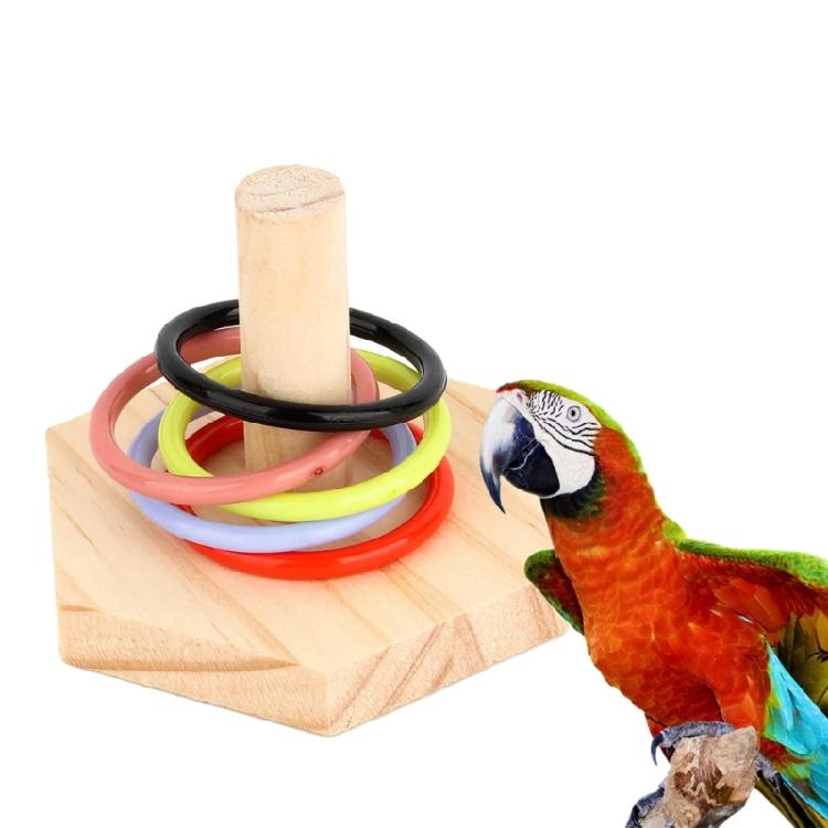 Education Playing Toy for Large and Small Parakeets, Eclectus, Conures