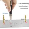 Automatic Center Punch & Window Breaker, Silver/Black, 128mm/155mm Woodworking Tool