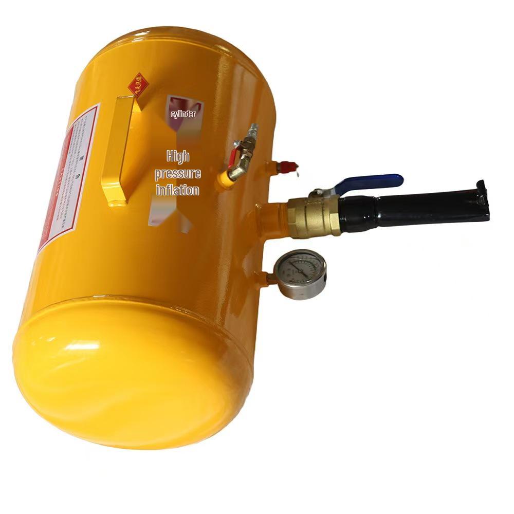 High-Pressure 5-Gallon Tire Inflator and Sealer for Large Vehicle Tires