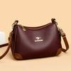 Taška přes rameno crossbody Měkká kůže Více přihrádek Taška pro maminky Jednoduchá a velkokapacitní taška