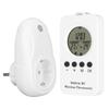 Wireless Plug In Thermostat LCD Remote Control Digital Display Temperature Controller with Temp