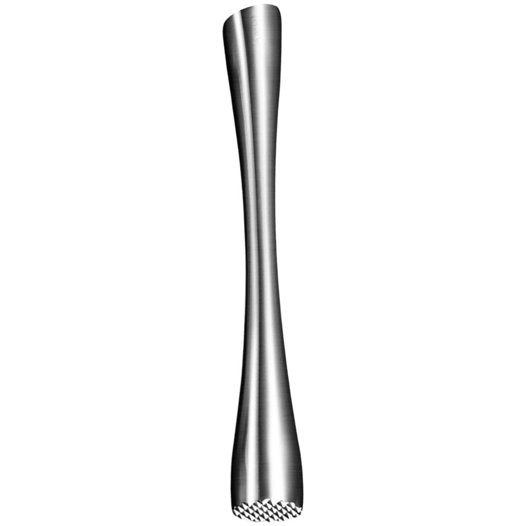 Stainless Steel Ice Crushing Hammer Muddler for Home and Bar Use Ergonomic Handle 20cm Cocktail Muddler